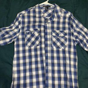 Classic plaid button up